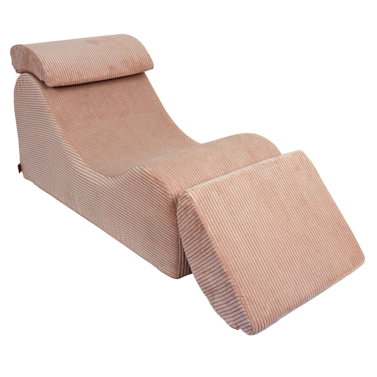 MeowBaby Sitzsack Ästhetik Cord Wave Lounger - Classic Cord Edition