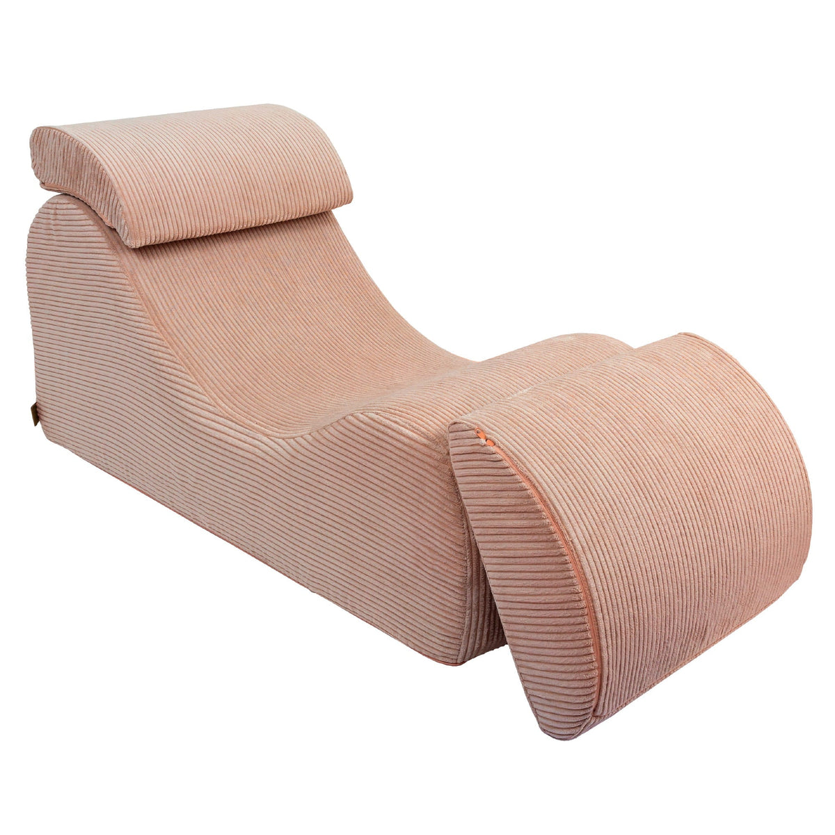 MeowBaby Sitzsack Ästhetik Cord Wave Lounger - Classic Cord Edition