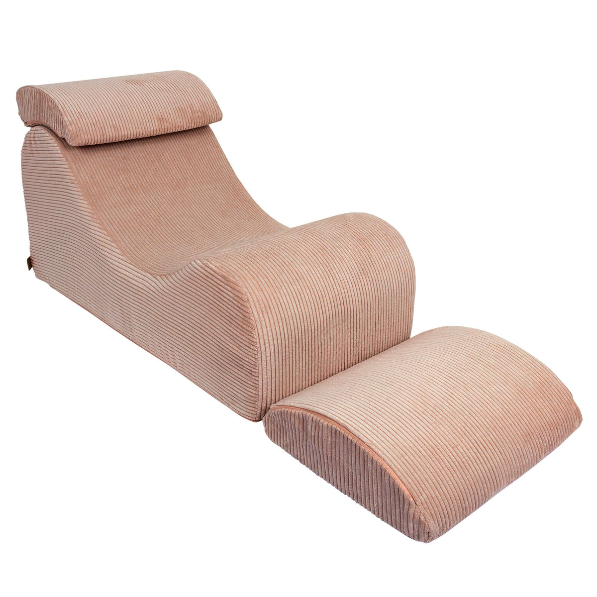 MeowBaby Sitzsack Ästhetik Cord Wave Lounger - Classic Cord Edition