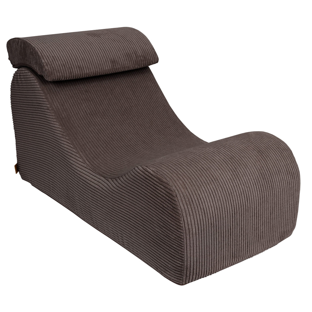 MeowBaby Sitzsack Ästhetik Cord Wave Lounger - Classic Cord Edition