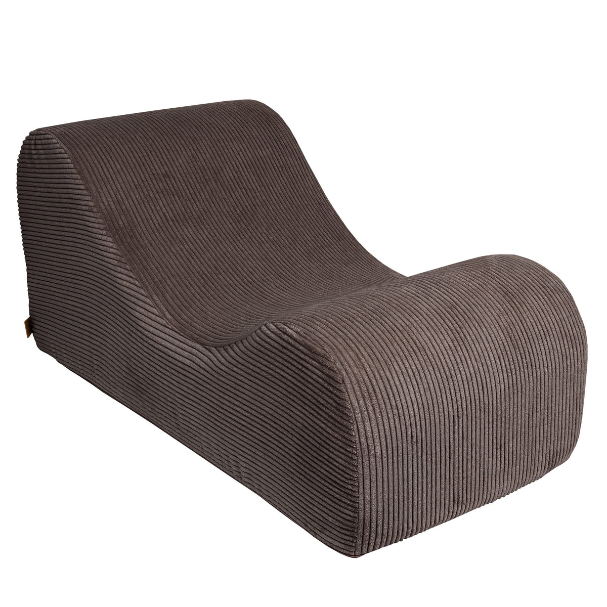 MeowBaby Sitzsack Ästhetik Cord Wave Lounger - Classic Cord Edition