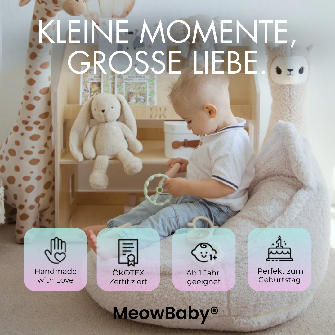 MeowBaby Sitzsack Bearly Bär