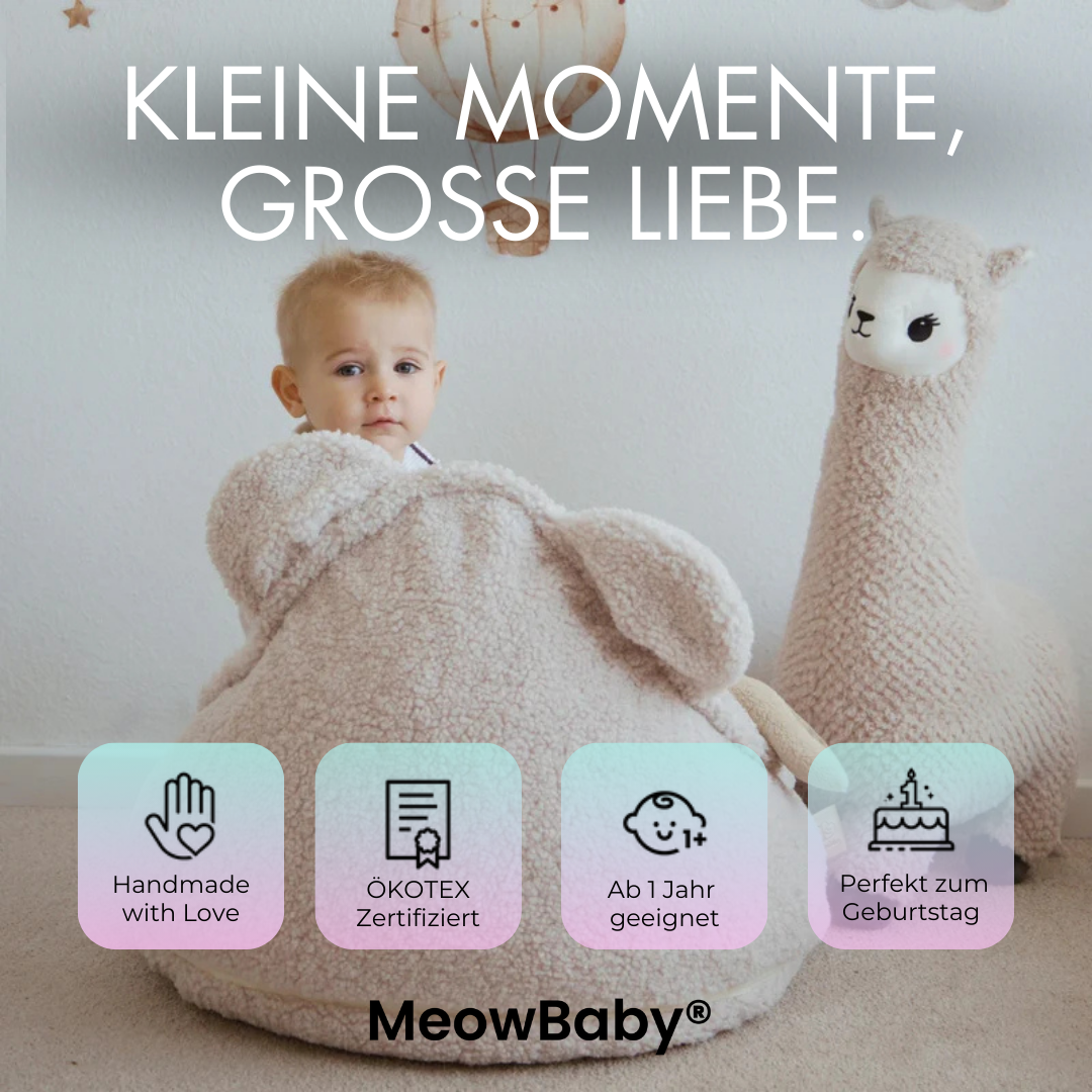 MeowBaby Sitzsack Bearly Bär