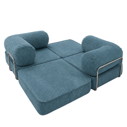 Design4Kids Family Sofa Duo 2-Sitzer Jewel Cord 200