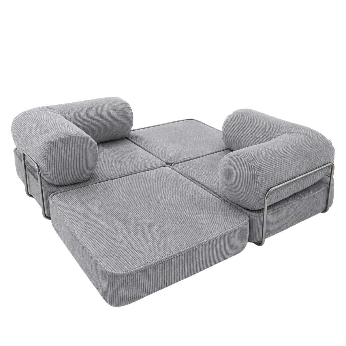 Design4Kids Family Sofa Duo 2-Sitzer Jewel Cord 200