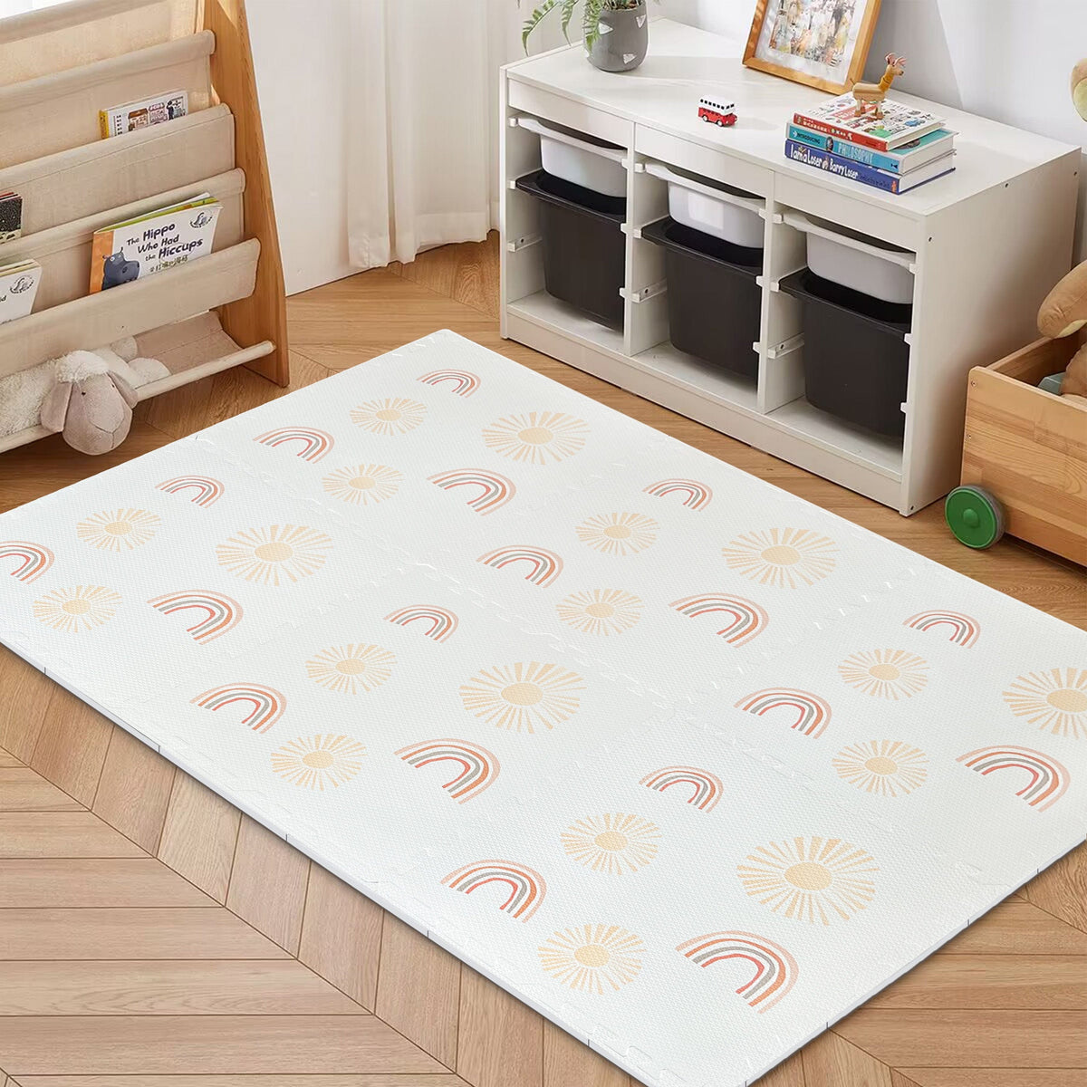 MeowBaby Puzzlematte 120x180 cm, 6 Elemente