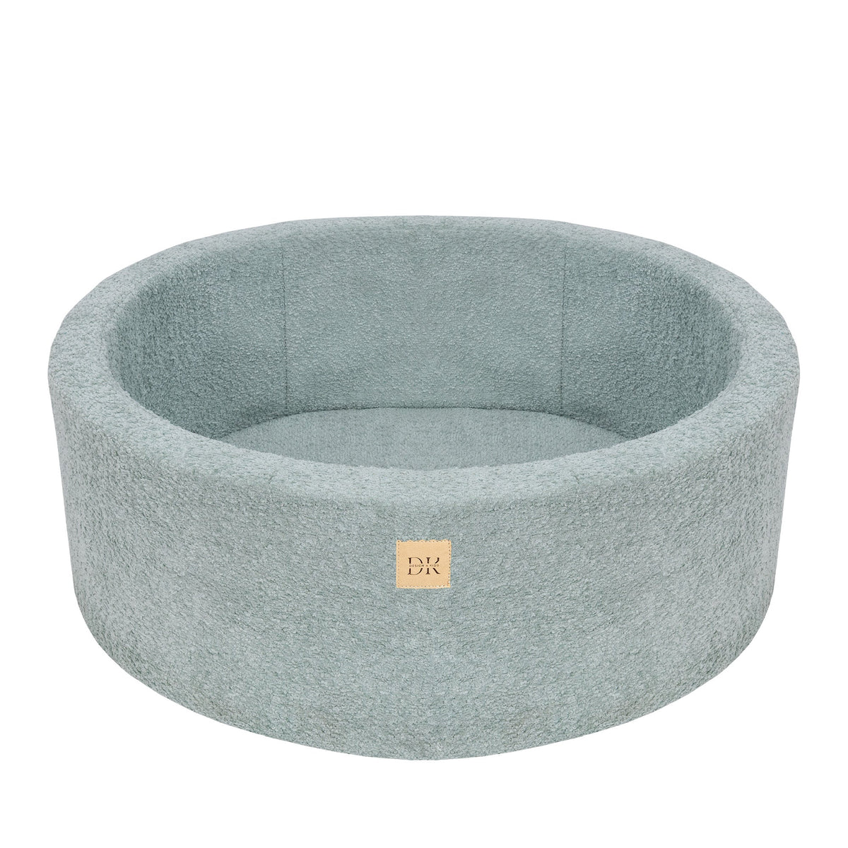 Design4Kids Bällebad Lumi 90x30cm Bouclé, 200 Bälle - eigene Farbauswahl