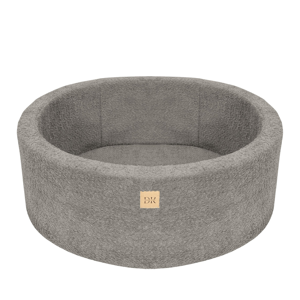 Design4Kids Bällebad Lumi 90x30cm Bouclé, 200 Bälle - eigene Farbauswahl