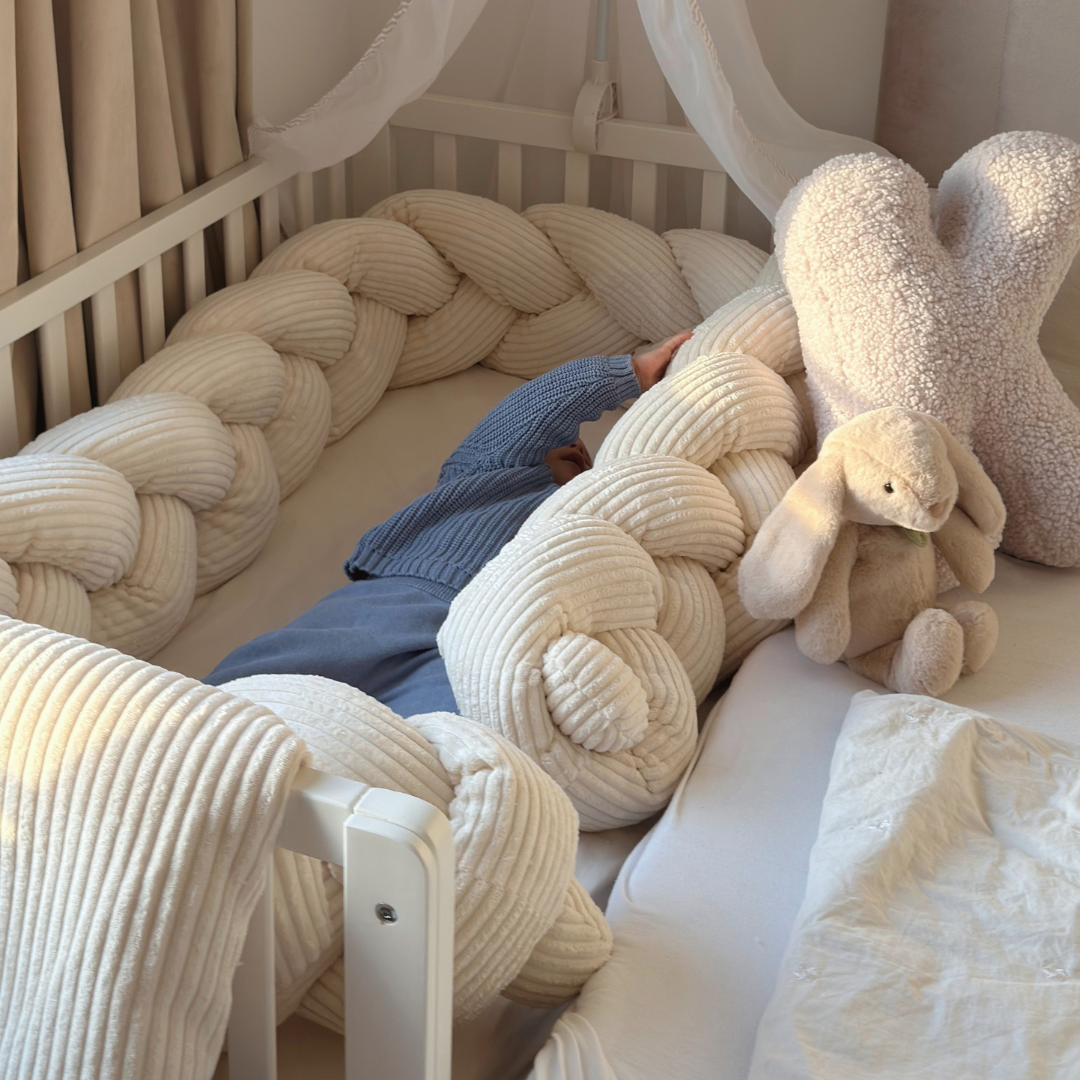 MeowBaby Geflochtene Bettschlange Ästhetik Cord (1,5 - 3 m) - Classic Cord Edition