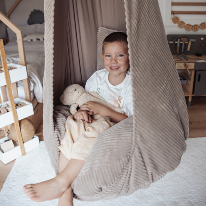 Design4Kids XXL Hängesessel Cocoon Jewel Cord