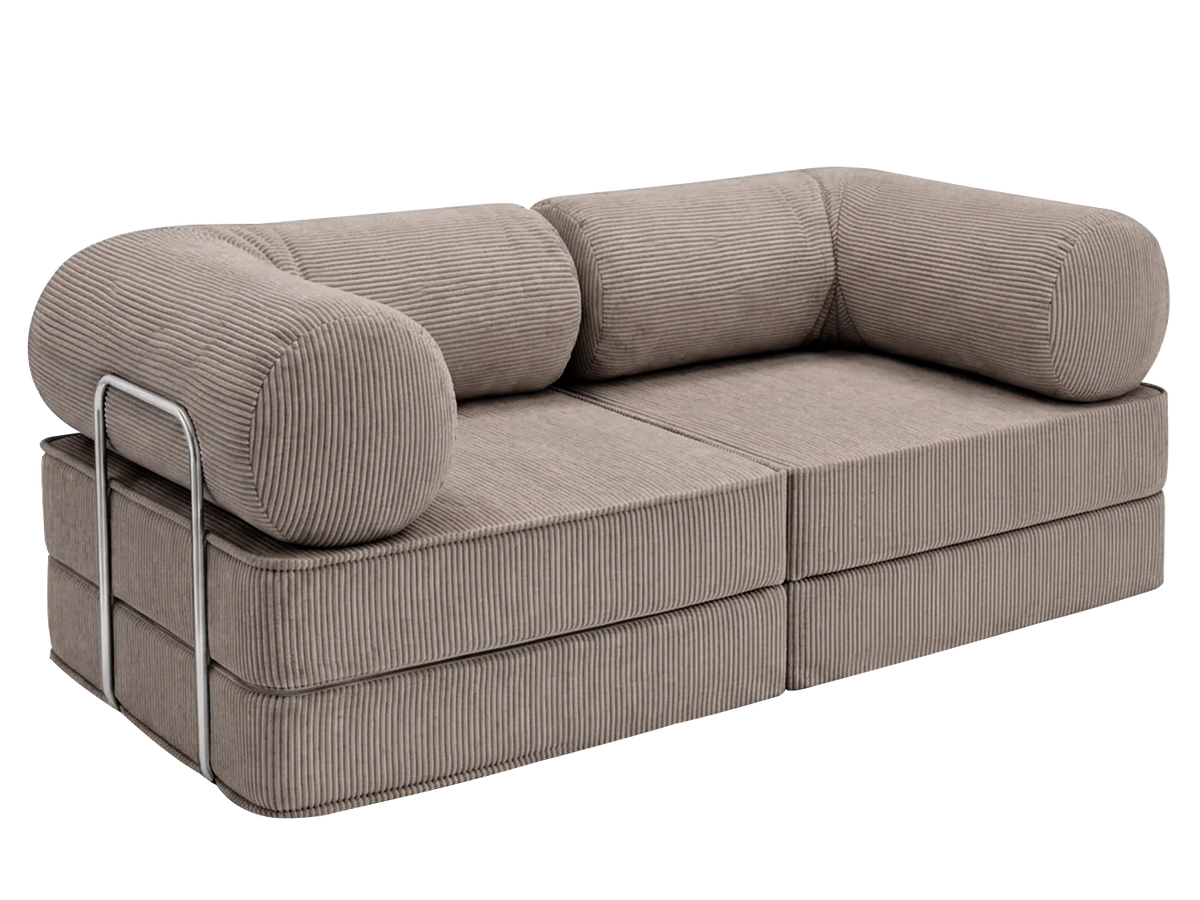 Design4Kids Family Sofa Duo 2-Sitzer Jewel Cord 200