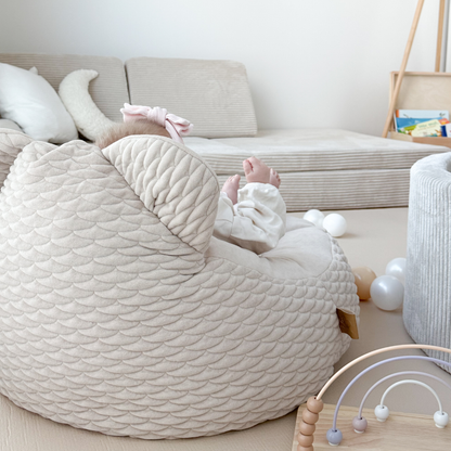 MeowBaby Kindersessel Dune Bären-Sitzsack