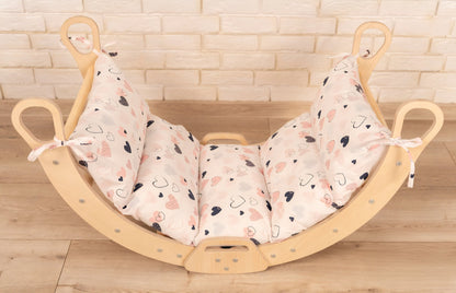 Design4Kids Wippkissen für Montessori Balancewippe M/L