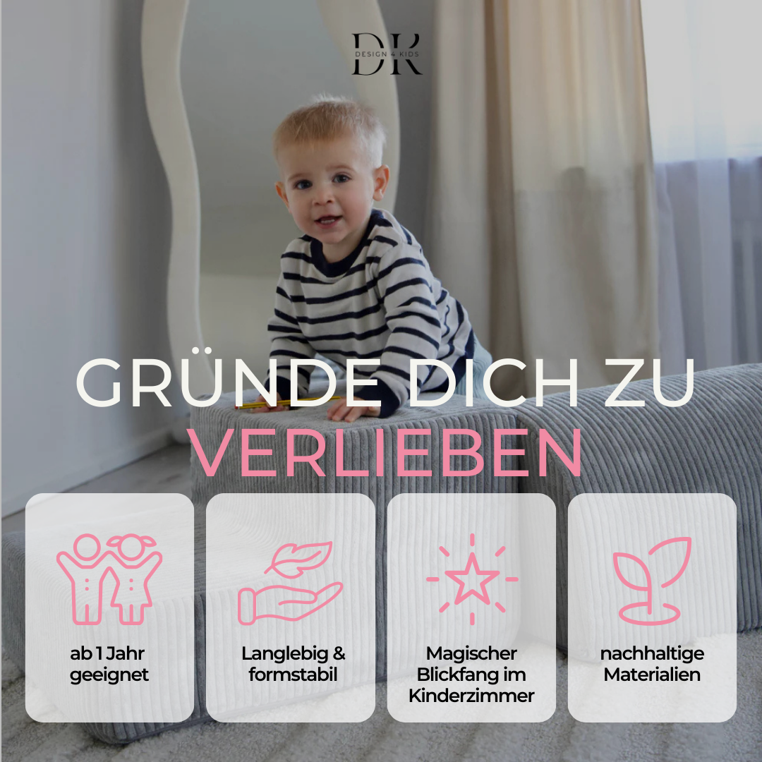 Design4Kids Schaumspielset Jewel Cord mit 3 Elementen
