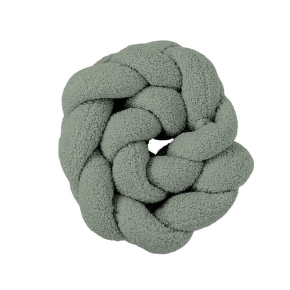 Design4Kids Geflochtene Bettschlange Jewel aus Teddy-Stoff