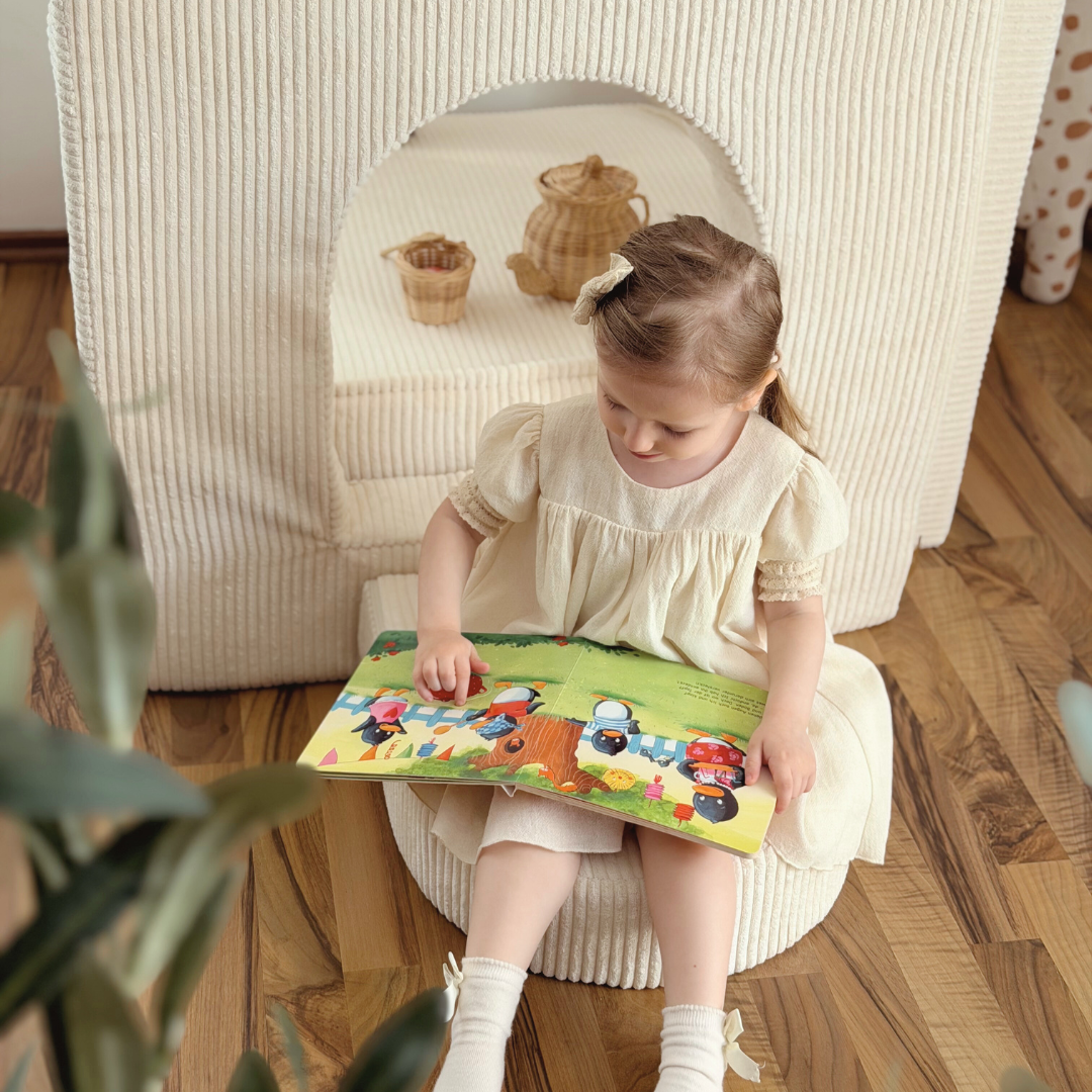 Design4Kids Arches Cord Jewel / Petit 160cm Almond Beige