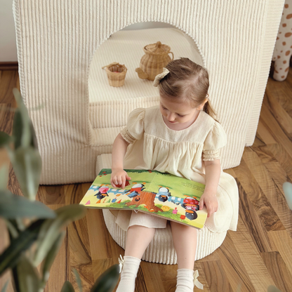 Design4Kids Arches Cord Jewel / Petit 160cm Almond Beige