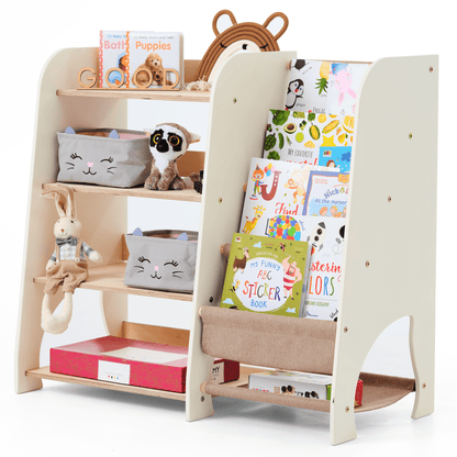 2in1 Montessori-Regal für Bücher und Spielzeug