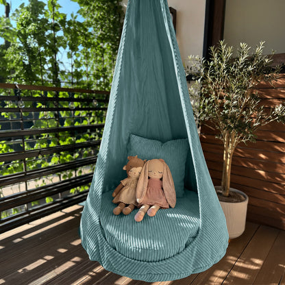 Design4Kids XXL Hängesessel Cocoon Jewel Cord
