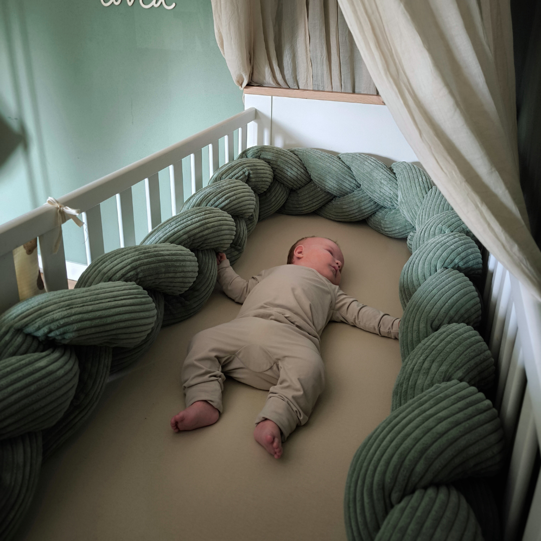 MeowBaby Geflochtene Bettschlange Ästhetik Cord (1,5 - 3 m) - Classic Cord Edition