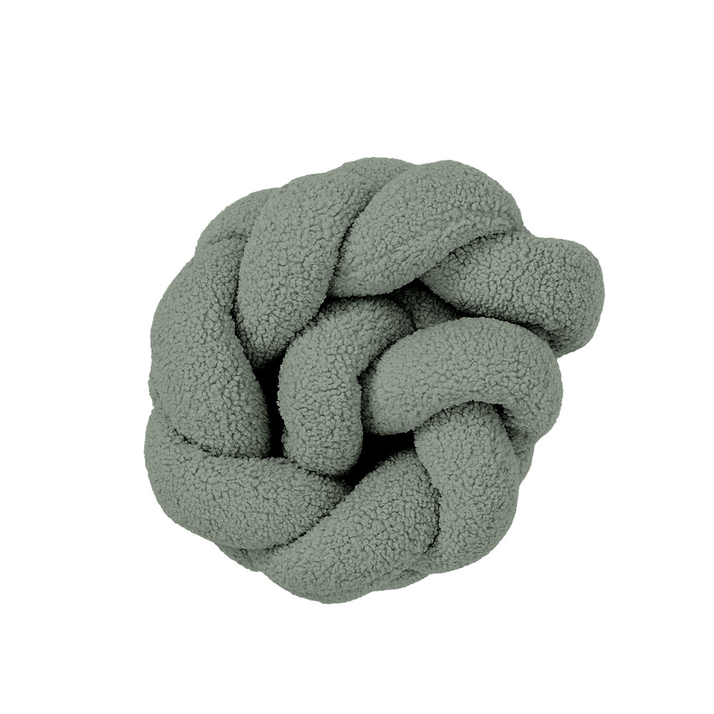 Design4Kids Geflochtene Bettschlange Jewel aus Teddy-Stoff
