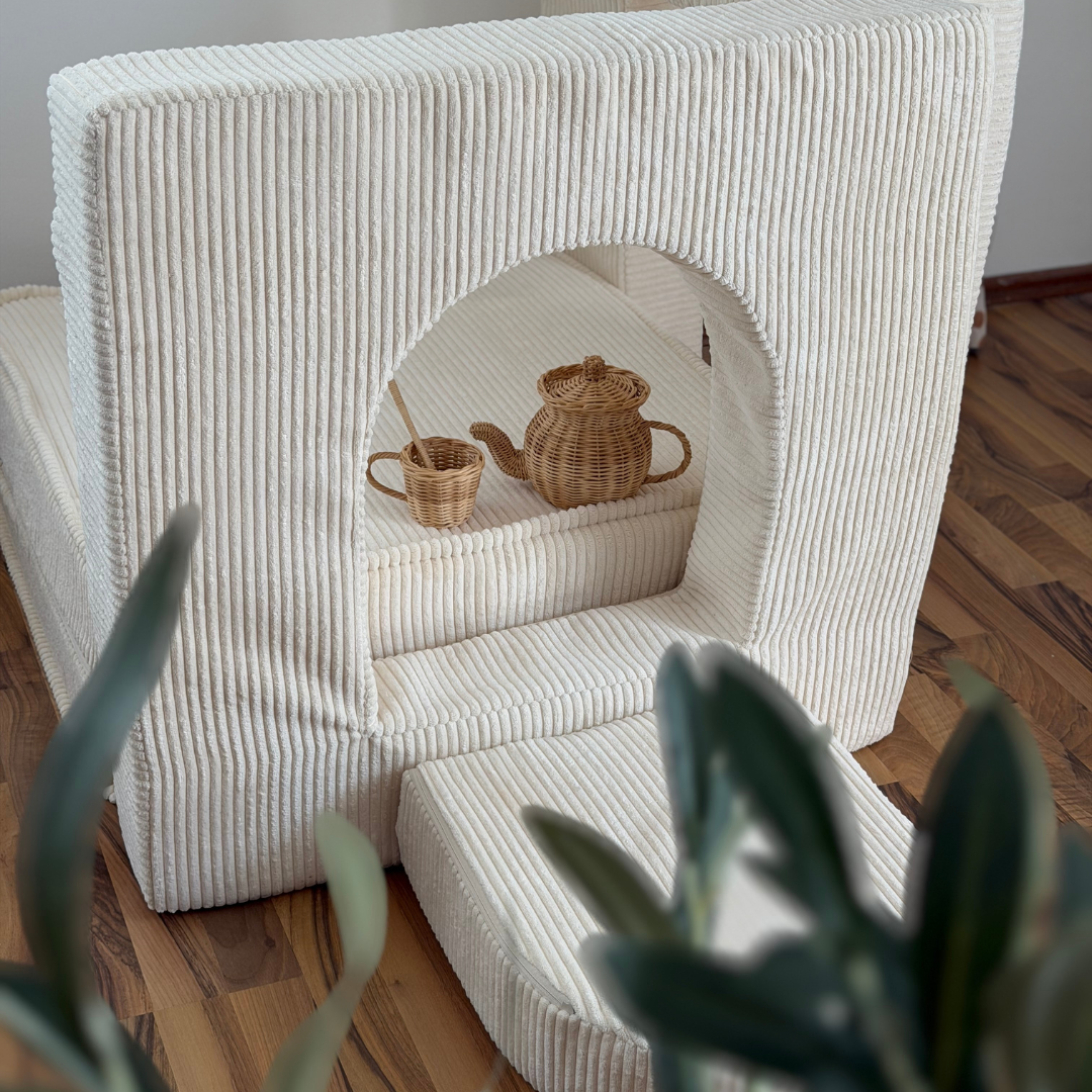 Design4Kids Arches Cord Jewel / Petit 160cm Almond Beige