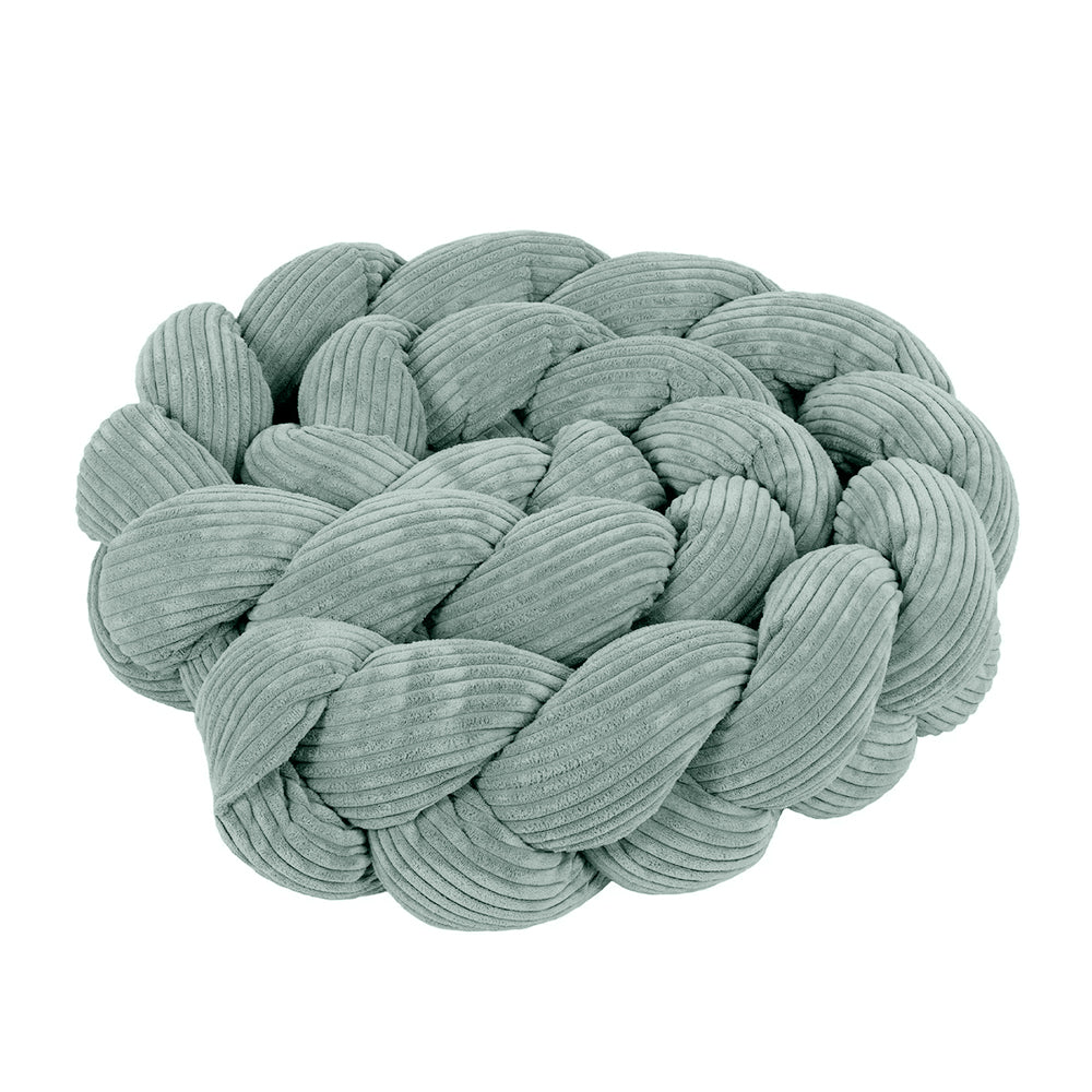 Design4Kids Geflochtene Bettschlange Jewel aus Cord-Stoff