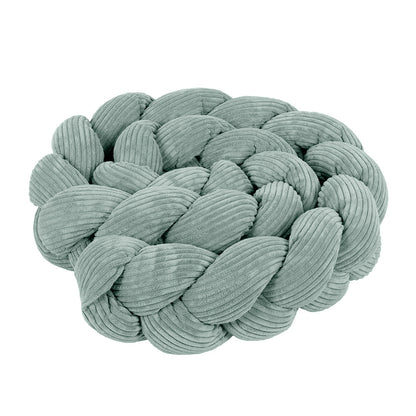 Design4Kids Geflochtene Bettschlange Jewel aus Cord-Stoff