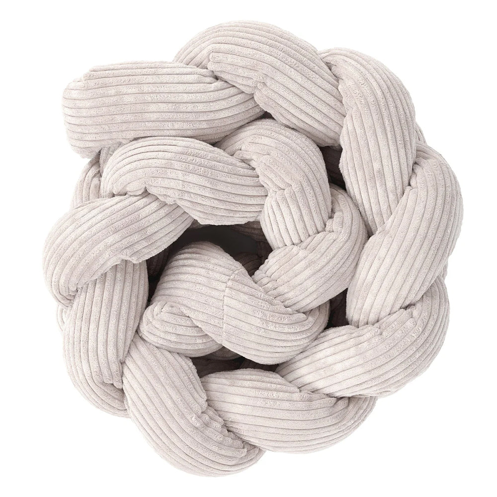 Design4Kids Geflochtene Bettschlange Jewel aus Cord-Stoff