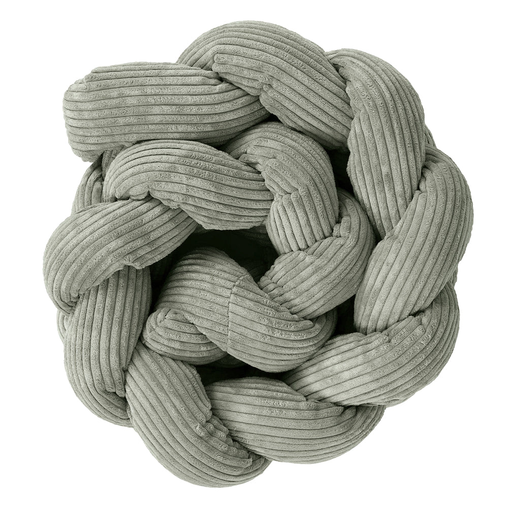 Design4Kids Geflochtene Bettschlange Jewel aus Cord-Stoff