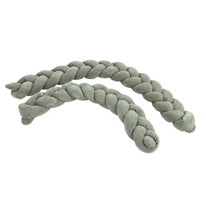 Design4Kids Geflochtene Bettschlange Jewel aus Cord-Stoff