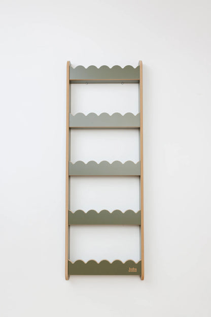 BabyWood Wandregal WAVE L Olive