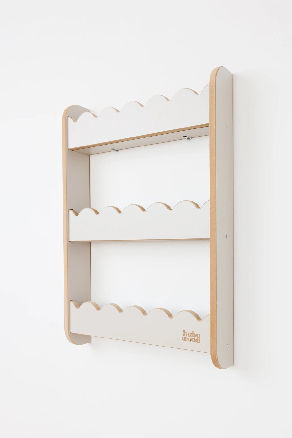 BabyWood Wandregal WAVE S Kaschmir
