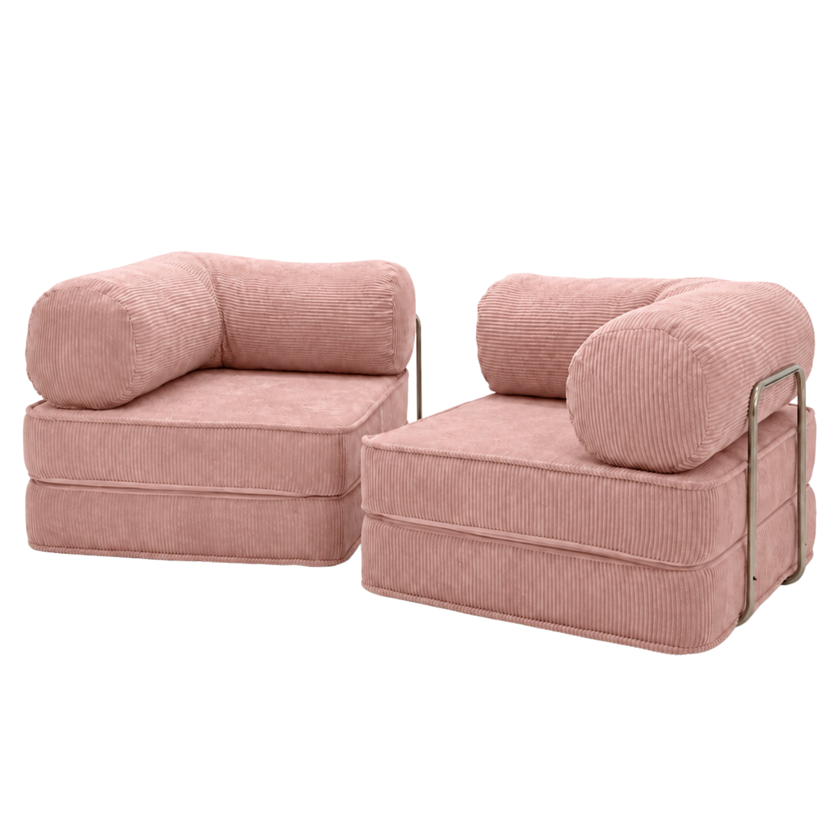 Design4Kids Family Sofa Duo 2-Sitzer Jewel Cord 200