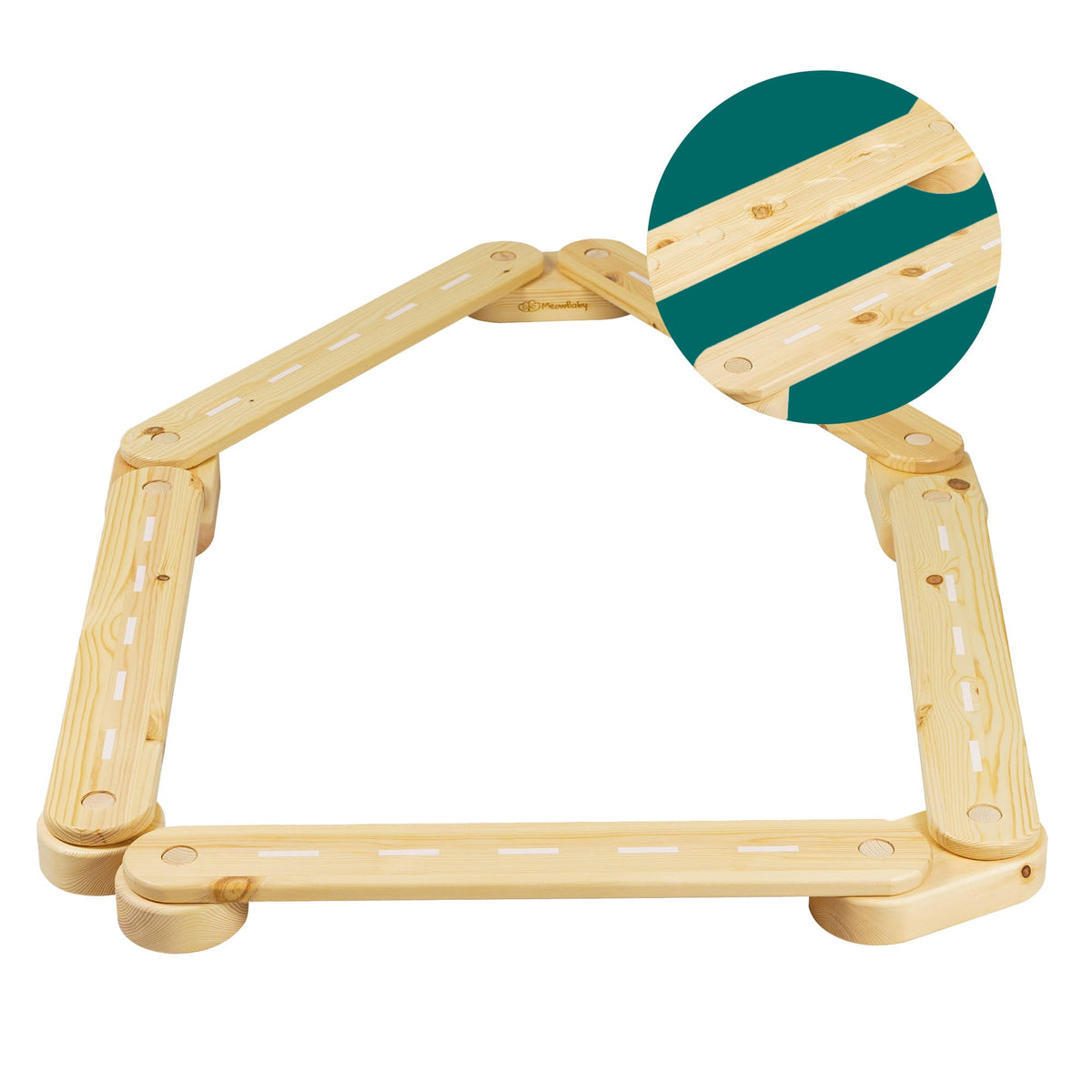 MeowBaby sensorischer Lehrpfad, 5 Elemente