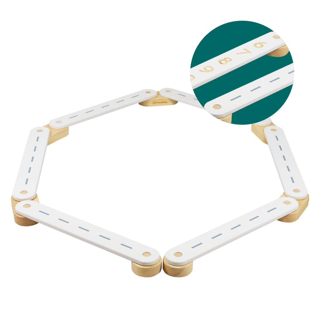 MeowBaby sensorischer Lehrpfad, 6 Elemente
