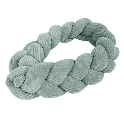 Design4Kids Geflochtene Bettschlange Jewel aus Cord-Stoff