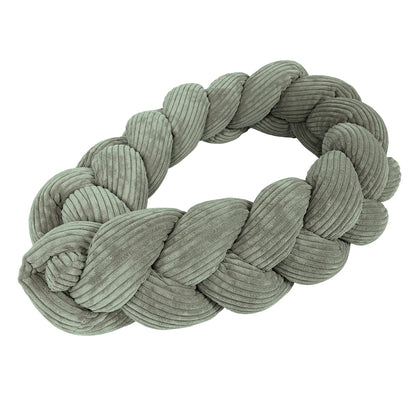 Design4Kids Geflochtene Bettschlange Jewel aus Cord-Stoff