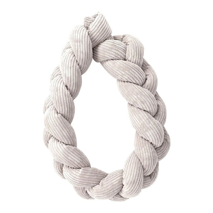 Design4Kids Geflochtene Bettschlange Jewel aus Cord-Stoff