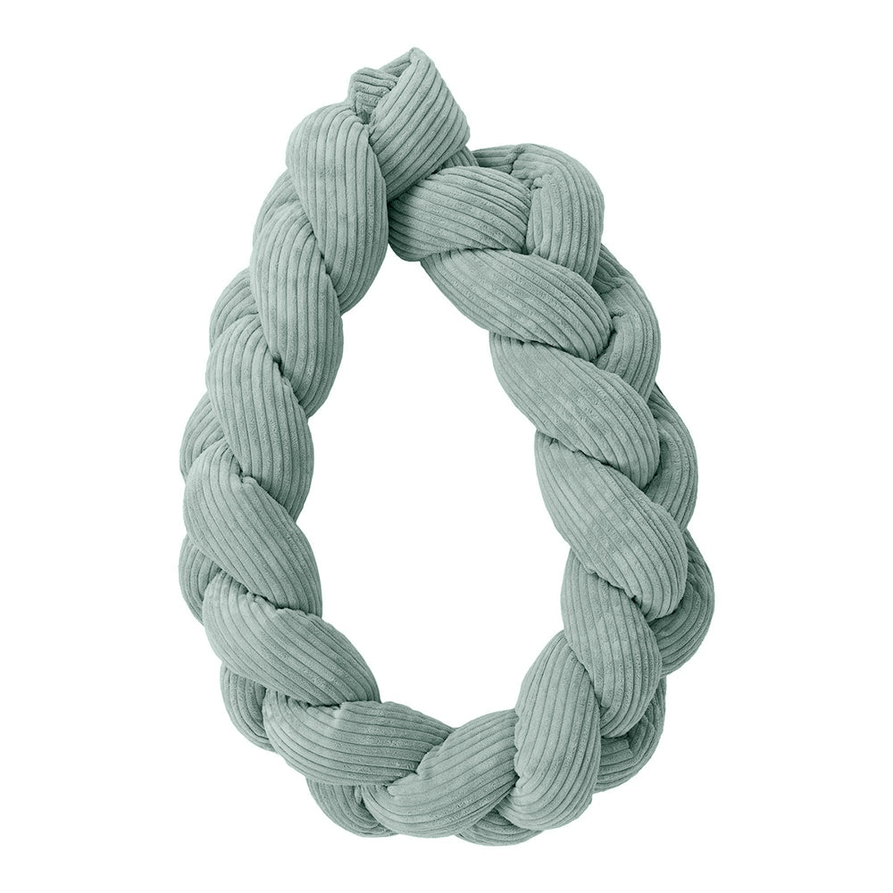 Design4Kids Geflochtene Bettschlange Jewel aus Cord-Stoff