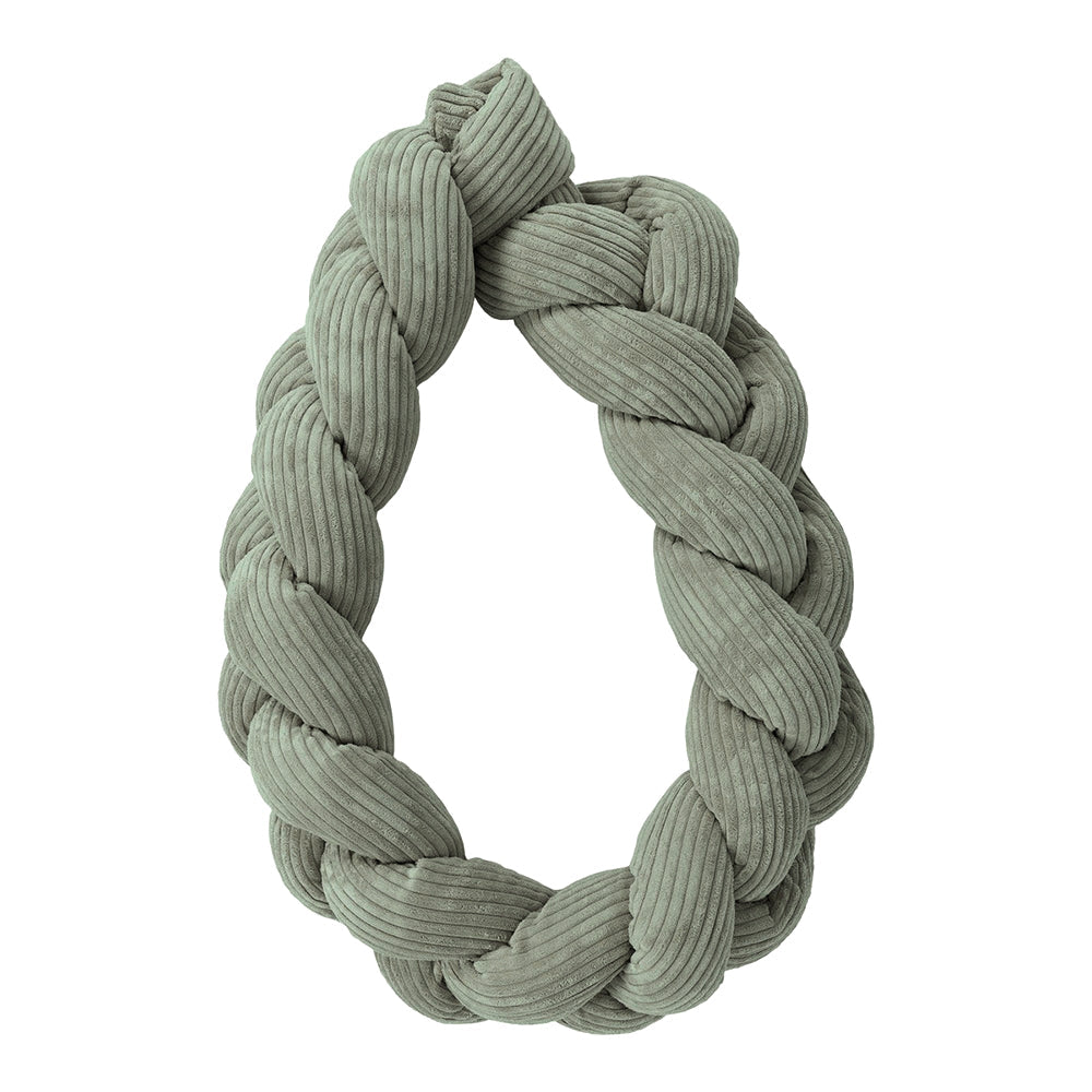 Design4Kids Geflochtene Bettschlange Jewel aus Cord-Stoff