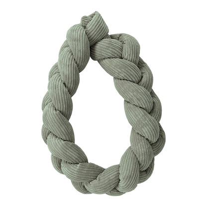 Design4Kids Geflochtene Bettschlange Jewel aus Cord-Stoff