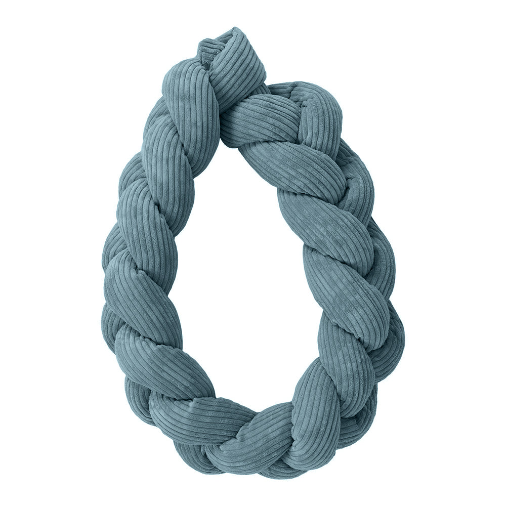 Design4Kids Geflochtene Bettschlange Jewel aus Cord-Stoff