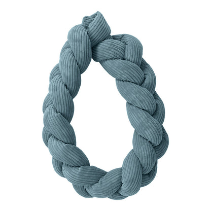 Design4Kids Geflochtene Bettschlange Jewel aus Cord-Stoff