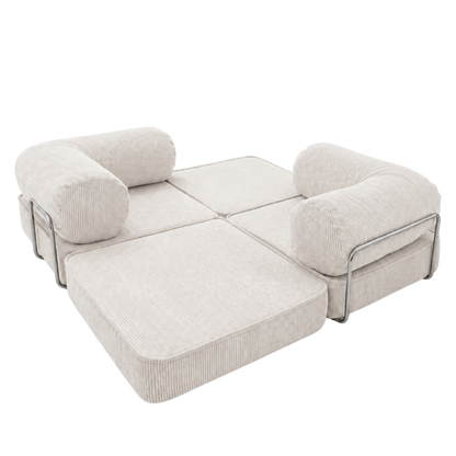 Design4Kids Family Sofa Duo 2-Sitzer Jewel Cord 200