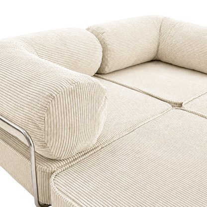 Design4Kids Family Sofa Duo 2-Sitzer Jewel Cord 200