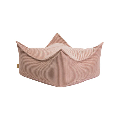MeowBaby Sitzpouf für Kinder quadratisch Ästhetik Cord - Classic Cord Edition