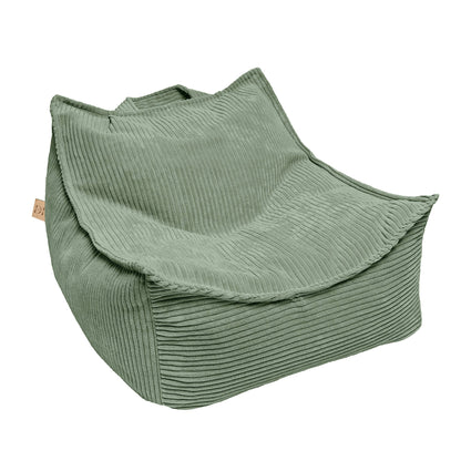 Design4Kids Kindersessel Jewel Cord eckig Classic Olive