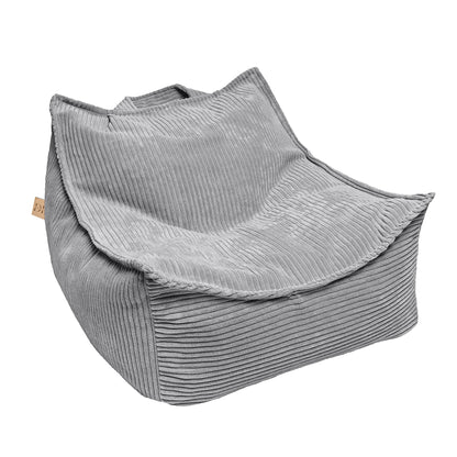 Design4Kids Kindersessel Jewel Cord eckig Marble Grey