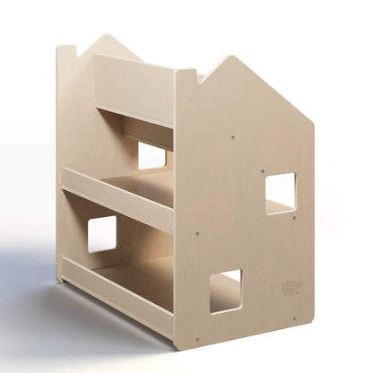 BusyKids Montessori 2-in-1 Bücherregal für Kinder